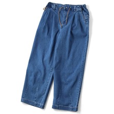 gym master 10oz ストレッチデニム/カツラギツータックパンツ G621747画像