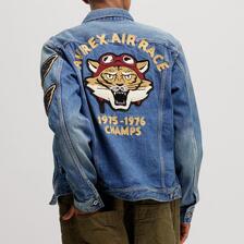 AVIREX A.A.R.C DENIM JACKET &rdquo;CHAMPION CUSTOM&rdquo; 7835252025画像