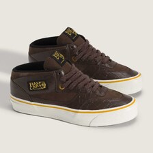 VANS OTW HALF CAB 33 VIBRAM CLASSIC DEMITASSE BROWN PATENT VN000E93GHR画像