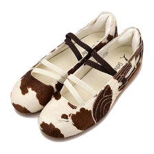 PUMA SPEEDCAT BALLET COW WNS Chocolate-Brown/Warm-White 407787-01画像