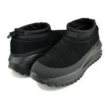 HUNTER U TRAVEL FLOW SUEDE TRAINER BLACK UFF7116LEA-BLK画像