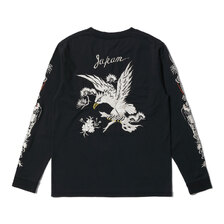 TAILOR TOYO Lot No. TT69647 / LONG SLEEVE SUKA T-SHIRT EMBROIDERED &ldquo;EAGLE&rdquo;画像