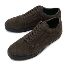 VANS Old Skool Crafted-Stripe-BROWN/BLACK VN000D9YY49画像