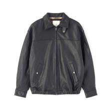 AVIREX WOMAN GOAT VEGE SWING TOP/LEATHER JACKET 7835250602画像