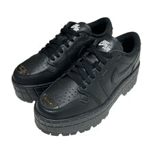 NIKE AIR JORDAN 1 BROOKLYN LOW BLACK/BLACK-BLACK-ANTHRACITE HF3184-001画像