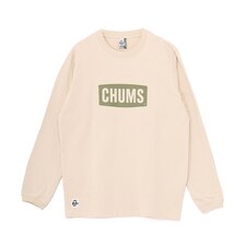 CHUMS CHUMS Logo Brushed L/S T-Shirt CH01-2666画像