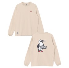 CHUMS Booby Logo Brushed L/S T-Shirt CH01-2668画像