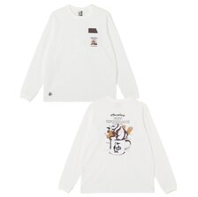 CHUMS Hot Chocolate Pocket Brushed L/S T-Shirt CH01-2659画像