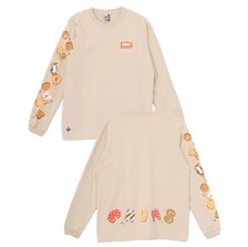 CHUMS Booby Cookies Brushed L/S T-Shirt CH01-2661画像