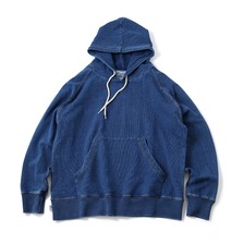 gym master 11oz インディゴスウェットプルパーカー G633712画像