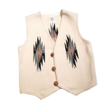 Ortega's REGULAR FRONT VINTAGE WOVEN VEST画像