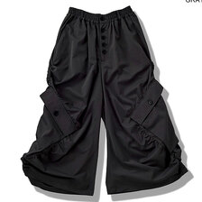 NO ID. BLACK サイドギャザーワイドカーゴPT 457006-344P画像