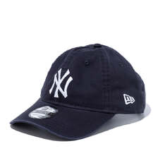 NEW ERA 9TWENTY ニューヨーク・ヤンキース ウォッシュドコットン ネイビー &times; ホワイト 14525111画像