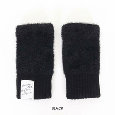 GLIMCLAP Shaggy Texture Fingerless Gloves 192-062-GLA-CF画像