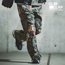 GLIMCLAP Original Botanical Print Jersey Pants 192-038-GLA-CF画像