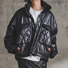 GLIMCLAP Synthetic Leather WEP Jacket ? Diamond Stitch Edition 192-050-GLA-CF画像