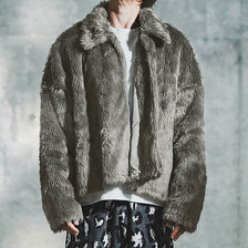GLIMCLAP Shaggy Luxe Jacket 192-049-GLA-CF画像