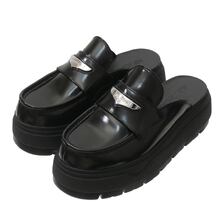 JORDAN BRAND WMNS AIR JORDAN MULE BLACK/METALLIC SILVER HJ4292-001画像