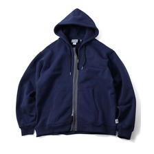 gym master 12oz ヘビー裏起毛スウェットトダブルジップパーカー G633700画像