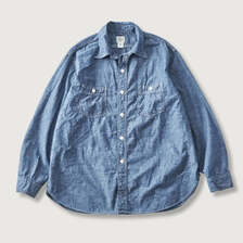 POST OVERALLS #3217-11 St.Louis : chambray indigo画像