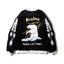 HOUSTON 51521 VELVETEEN SOUVENIR JACKET (ALASKA)画像