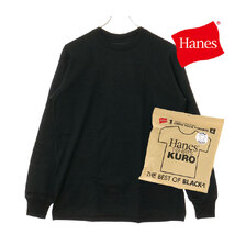 Hanes T-SHIRTS KURO HM4-C201画像