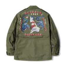 Buzz Rickson's Lot No. BR15723 / Type M-1943 &ldquo;BUZZ RICKSON MFG. CO.&rdquo; HAND PAINT "DRAGON & LADY"画像