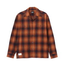 Schott OMBRE CHECK FLANNEL LS SHIRT 7825220004画像