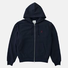 GRAMICCI ONE POINT ZIP HOODED SWEATSHIRT G310-FT画像
