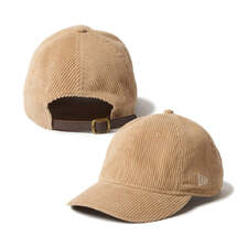 NEW ERA 9THIRTY レザーストラップ Corduroy コーデュロイ ベーシック ベージュ 14667930画像