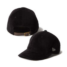 NEW ERA 9THIRTY レザーストラップ Corduroy コーデュロイ ベーシック ブラック 14667929画像