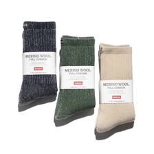 Healthknit メリノウール 1Pソックス 191-3701画像