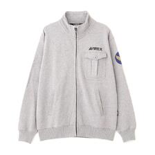 AVIREX STAND ZIP UP SWEAT AIR FORCE 7835230020画像