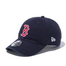 NEW ERA カジュアルクラシック ボストン・レッドソックス ネイビー &times; チームカラー 14524781画像