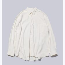 INTERIM SILK NOIL L/S REGULAR COLLAR SHIRT IT25A013画像