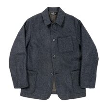 Workers WORKERS Jacket Heavy Flannel, Charcoal画像