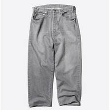 Unlikely Time Travel Jean Wide Gray Denim U25F-21-0002画像