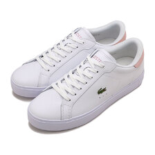 LACOSTE POWERCOURT GRPH 225 1 SFA WHITE/LIGHTPINK 50SFA0155-1Y9画像
