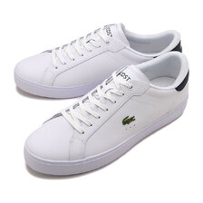 LACOSTE POWERCOURT GRPH 225 1 SMA WHITE/NAVY 50SMA0152-042画像