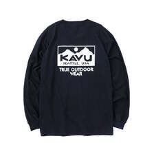 KAVU LS TRUE Logo Tee 19822326画像