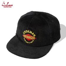 COOKMAN Low Cap FAT Corduroy Black 153-53184画像