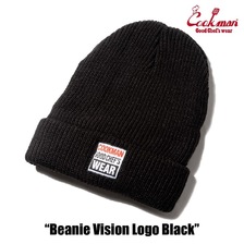 COOKMAN Beanie Vision Logo Black 163-53169画像