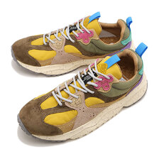 Flower MOUNTAIN WAVES Ocher/ Olive FM126007画像