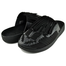 MALIBU SANDALS THUNDERBIRD THATCH MULE BLACK/BLACK MS223001画像