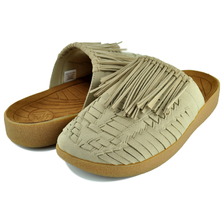 MALIBU SANDALS THUNDERBIRD THATCH MULE BEIGE/TAN MS223002画像