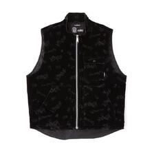AVIREX FLOCKING DENIM VEST 7835257002画像