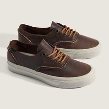 VANS OTW ERA MOC STITCH VIBRAM SIPED LEATHER POTTING SOIL VN000EBTDMV画像