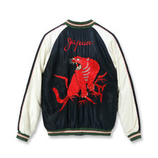 TAILOR TOYO Lot No. TT15793-119 / Mid 1950s Style Acetate Souvenir Jacket &ldquo;RED TIGER&rdquo; &times; &ldquo;EAGLE&rdquo; (AGING MODEL)画像