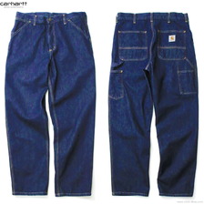 Carhartt WIP SINGLE KNEE PANT (BLUE STONE WASHED) I032024画像