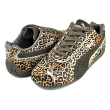 PUMA SPEEDCAT WILD WNS CHOCOLATE-WARM WHITE 406690-01画像